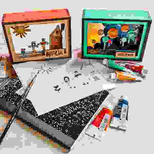 3D Diorama Shadow Box